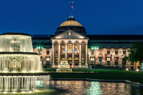 Die Wiesbadener Spielbank ist im Kurhaus beheimatet.