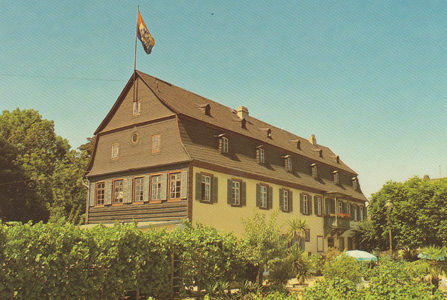 Historical exterior view of the Brentanohaus in Oestrich-Winkel