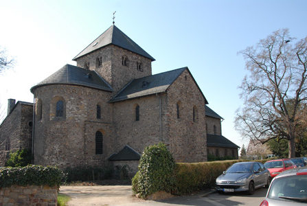 St. Ägidius Basilica in the Rheingau region