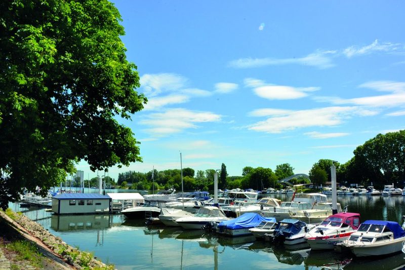 Hafen in Schierstein