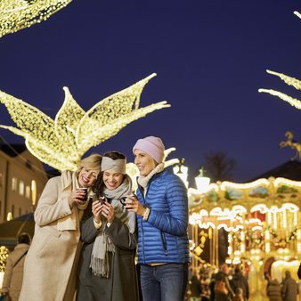 Auf dem Wiesbadener Sternschnuppenmarkt